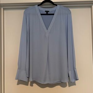 Ann Taylor Soft Blue Blouse
